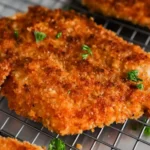 Crispy Panko Crusted Chicken Breasts