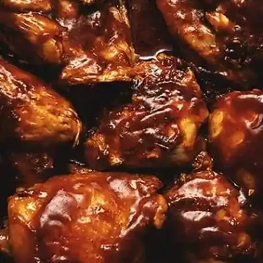 Slow Cooker BBQ Chicken Thighs