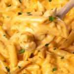 Slow Cooker Buffalo Chicken Pasta
