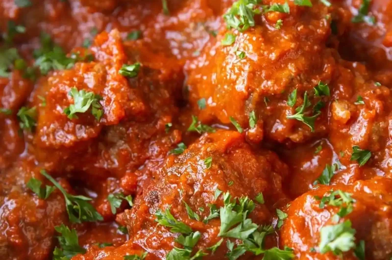 Slow Cooker Gluten-Free Italian Meatballs