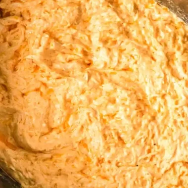 Easy Slow Cooker Buffalo Chicken Dip