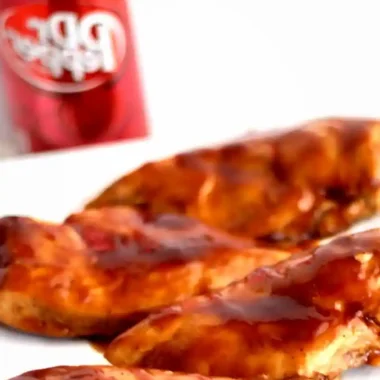 Slow Cooker Dr Pepper BBQ Chicken
