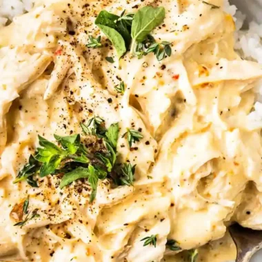 Creamy Slow Cooker Italian Chicken