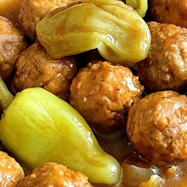 Savory Slow Cooker Mississippi Meatballs
