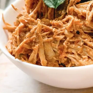 Creamy Slow Cooker Salsa Chicken