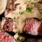 Classic Creamy Diane Sauce for Steak