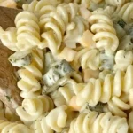 Zesty Creamy Dill Pickle Pasta Salad