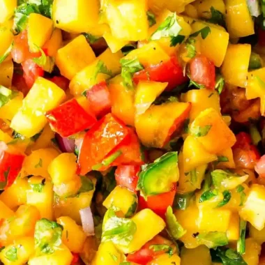 Fresh Peach Salsa