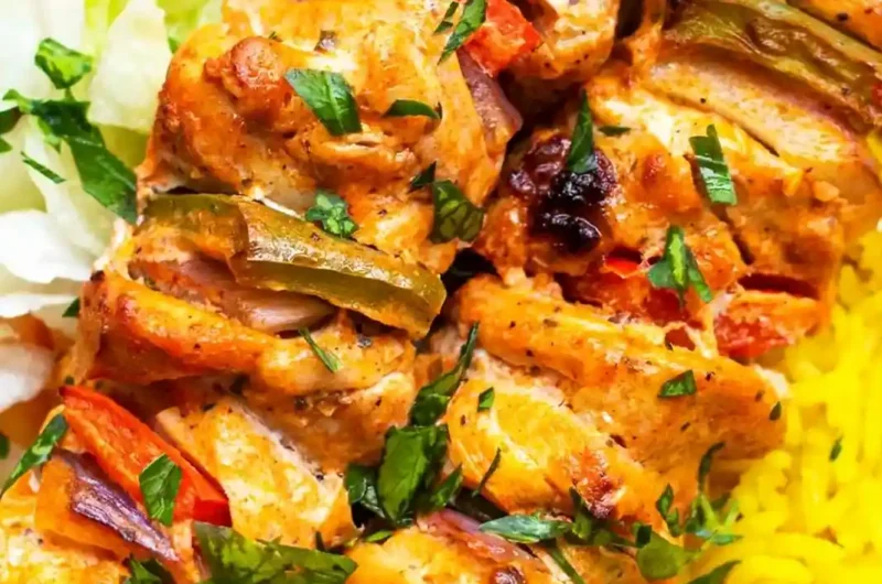 Oven-Baked Marinated Chicken Kabobs