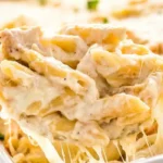 Creamy Baked Chicken Alfredo Casserole
