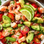 Zesty Cilantro Lime Shrimp and Avocado Salad