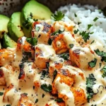 Creamy Tropical Coconut Chicken Rice Bowls