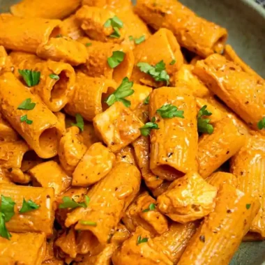 Easy Creamy Spicy Chicken Pasta