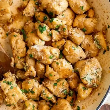 Savory Garlic Parmesan Chicken Bites