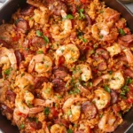 One-Pot Shrimp and Smoked Sausage Jambalaya