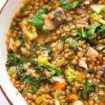 Hearty Garden Lentil Soup