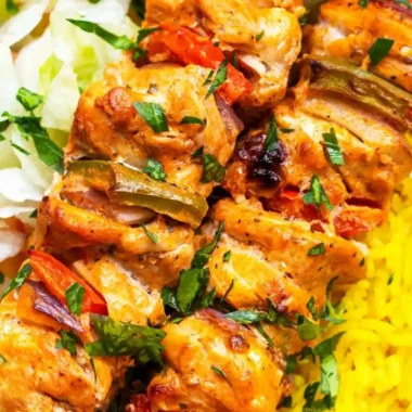 Juicy Yogurt-Marinated Chicken Kebabs