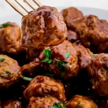 Honey Garlic Beef Meatballs