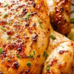 Golden Garlic and Herb Roasted Chicken