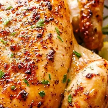 Golden Garlic and Herb Roasted Chicken