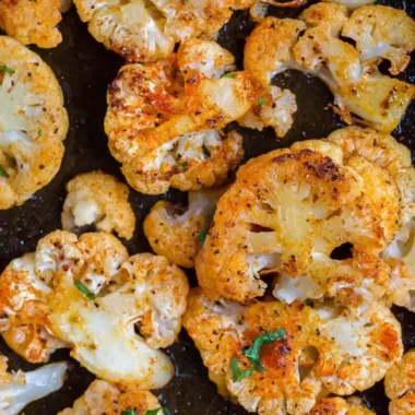 Savory Oven Roasted Cauliflower