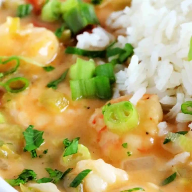 Creamy Creole Shrimp Etouffee