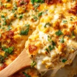Creamy Street Corn Chicken Casserole