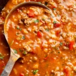 Easy Stuffed Pepper Soup