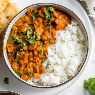 Simple Plant-Based Lentil Curry