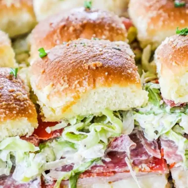 Savory Beef Italian Grinder Sliders