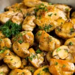 Savory Garlic Butter Chicken and Mushrooms