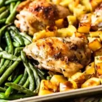 Garlic Butter Sheet Pan Chicken Thighs