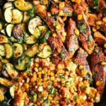 One-Pan Garlic Butter Chicken with Zucchini and Corn