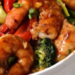 Honey Garlic Shrimp and Vegetable Stir Fry