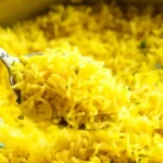 Fragrant Garlic Turmeric Rice