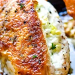 Creamy Goat Cheese Stuffed Chicken Breast