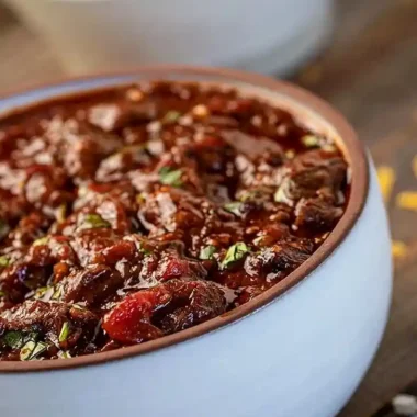 Korean Beef Chile Con Carne