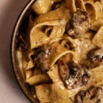 Creamy Gorgonzola and Truffle Mushroom Pasta
