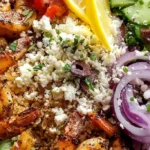 Greek Shrimp Mediterranean Bowl