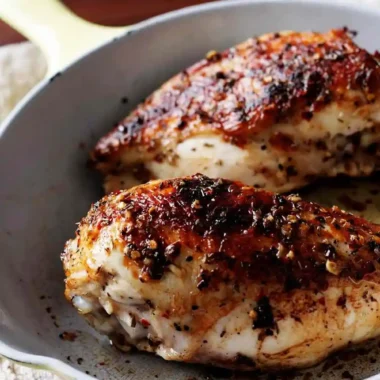 Lemon and Thyme Grilled Chicken Breasts