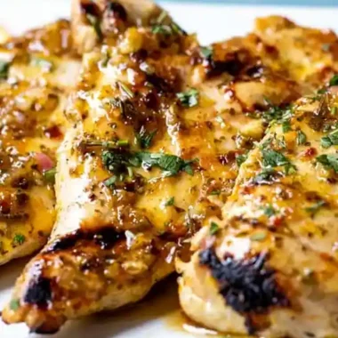 Grilled Citrus Chicken with Zesty Glaze