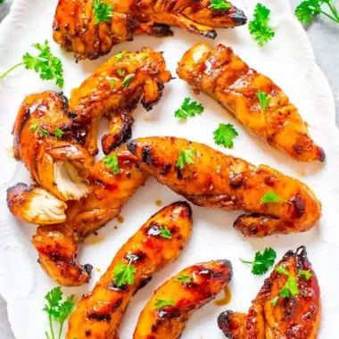 Honey BBQ Grilled Chicken Tenders