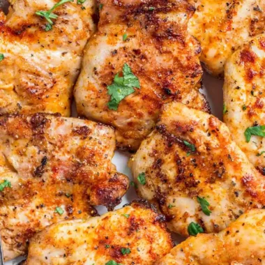 Juicy and Tender Grilled Chicken Thighs