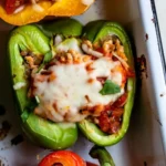 Healthy Ground Turkey Stuffed Peppers
