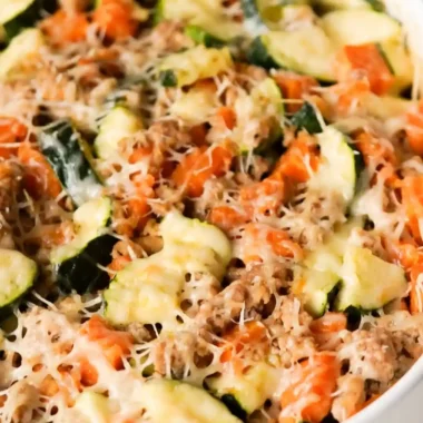 Ground Turkey Sweet Potato Bake