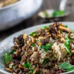 Loaded Lebanese Rice: Hashweh