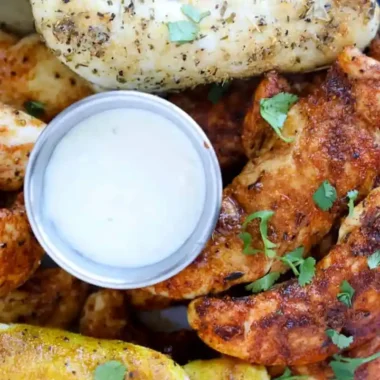 Healthy Air Fryer Chicken Tenders Without Breading