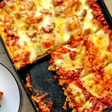 Healthy Beef and Turkey Lasagna
