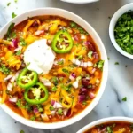 Healthy Slow Cooker Turkey Chili