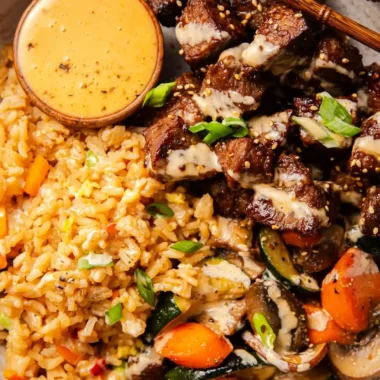 Homemade Hibachi Steak Bowls